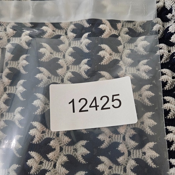 Zara Top Women‎ Medium Cut Out Back Knit Long Sleeve Black White - Picture 11 of 11